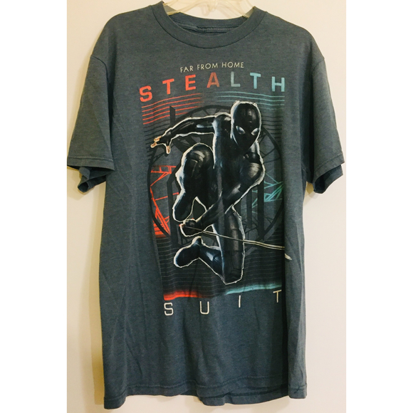 Marvel Comics Other - Marvel Comics Spider-Man Stealth Suit t-shirt Men's Size M Night Monkey!